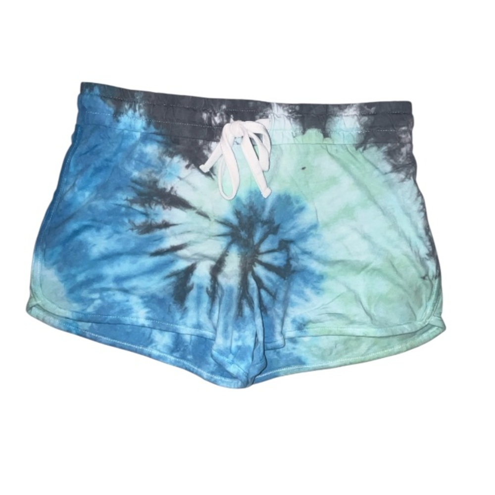 Tie Dye Short Bundle Two Pairs Both New W Tags Drawstring Waist Size Small